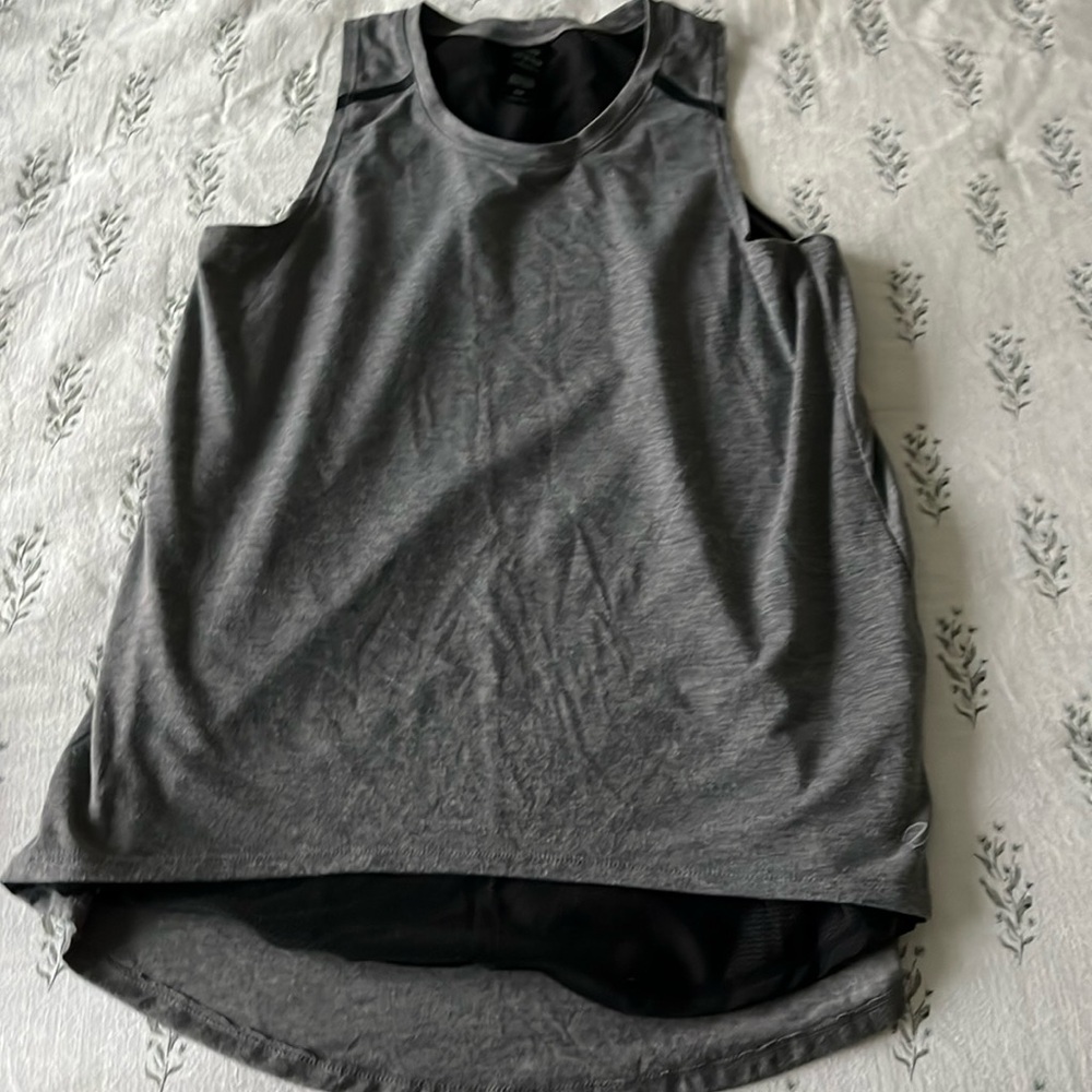 Grey Racerback Tank - Picture 1 of 5